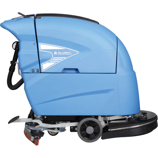 Global Industrial™ Auto Walk-Behind Floor Scrubber, 20" Cleaning Path