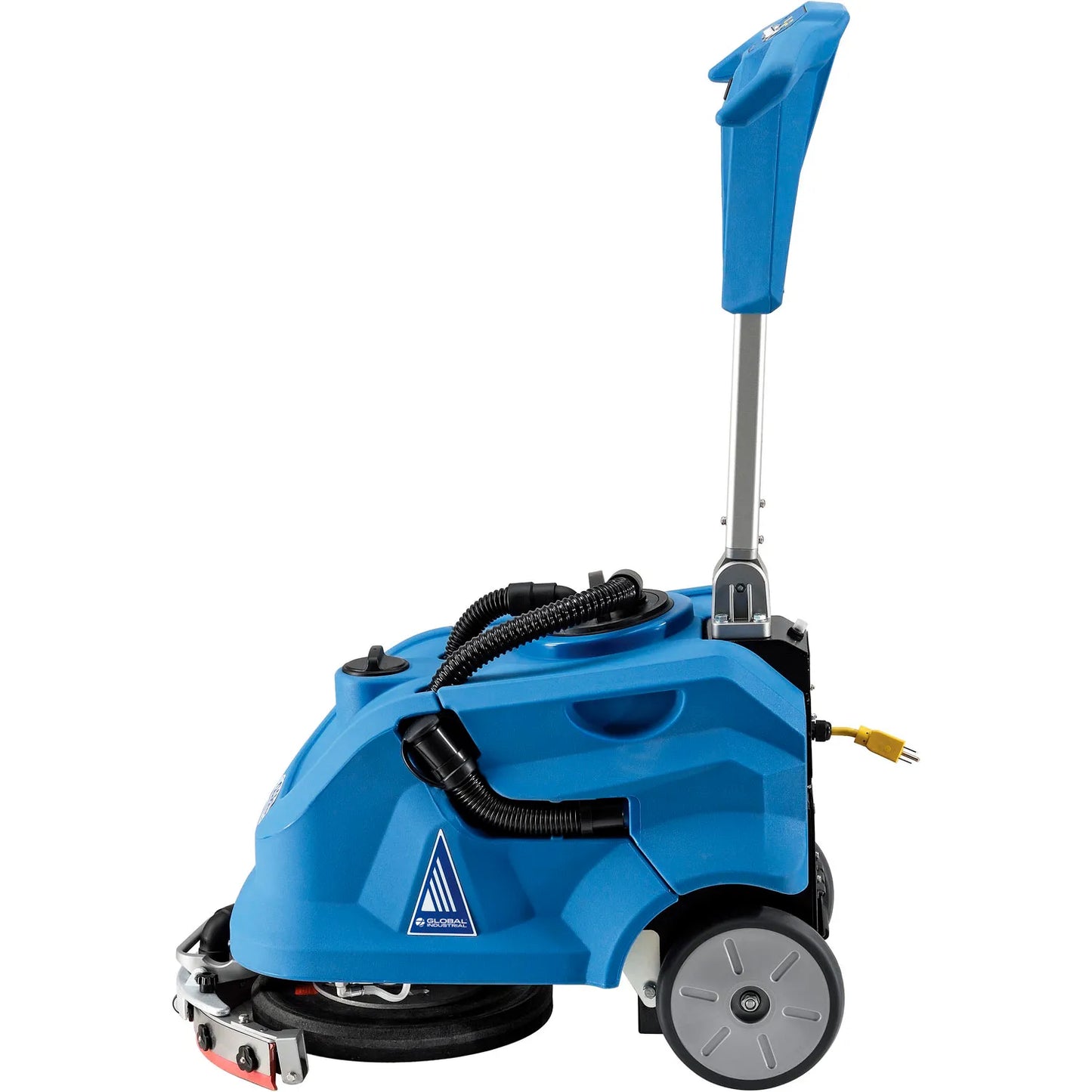 Global Industrial™ Electric Walk-Behind Corded Auto Floor Scrubber, 13" Cleaning Path