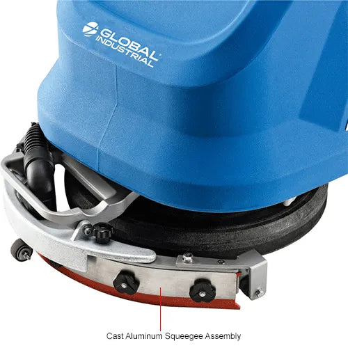 Global Industrial™ Electric Walk-Behind Corded Auto Floor Scrubber, 13" Cleaning Path