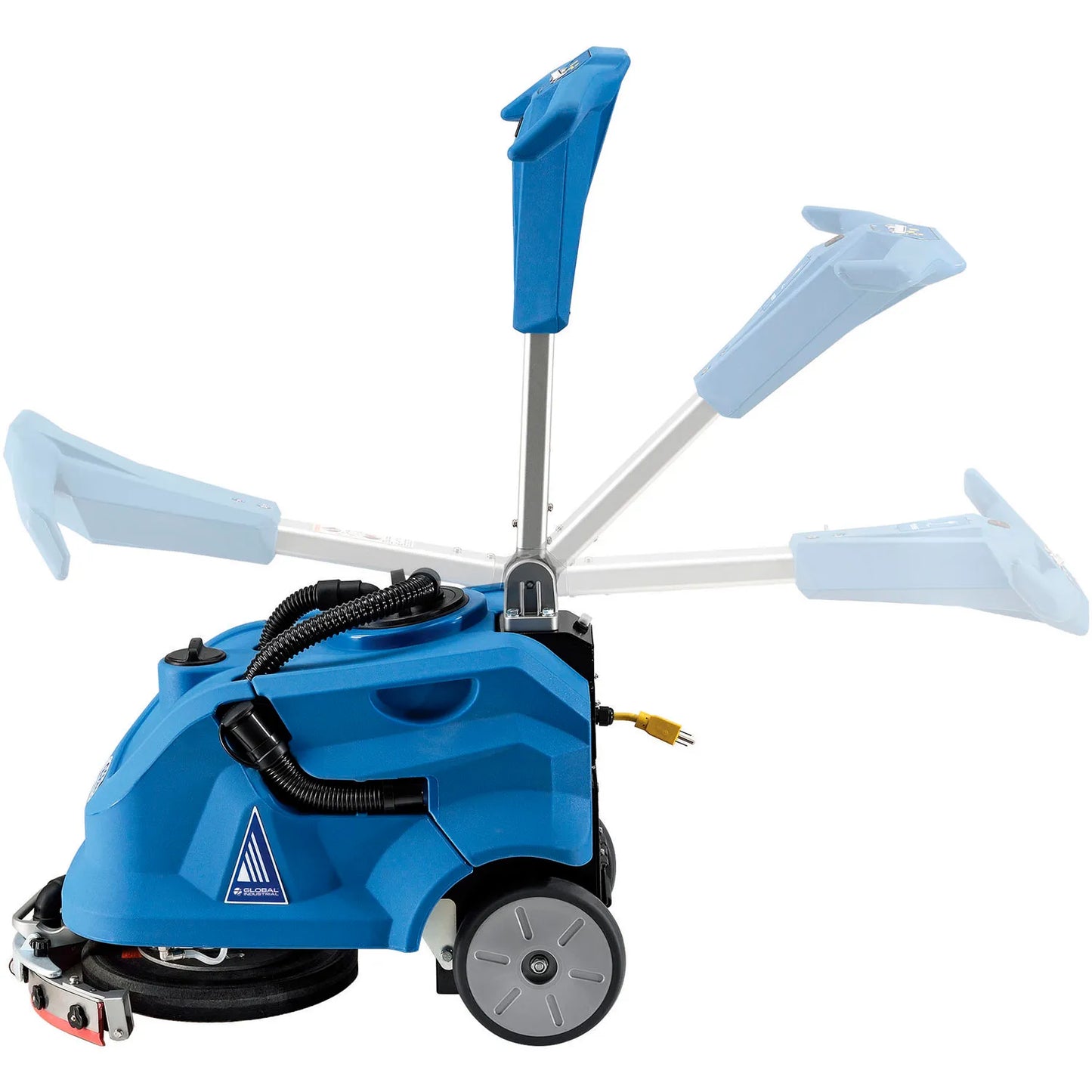 Global Industrial™ Electric Walk-Behind Corded Auto Floor Scrubber, 13" Cleaning Path