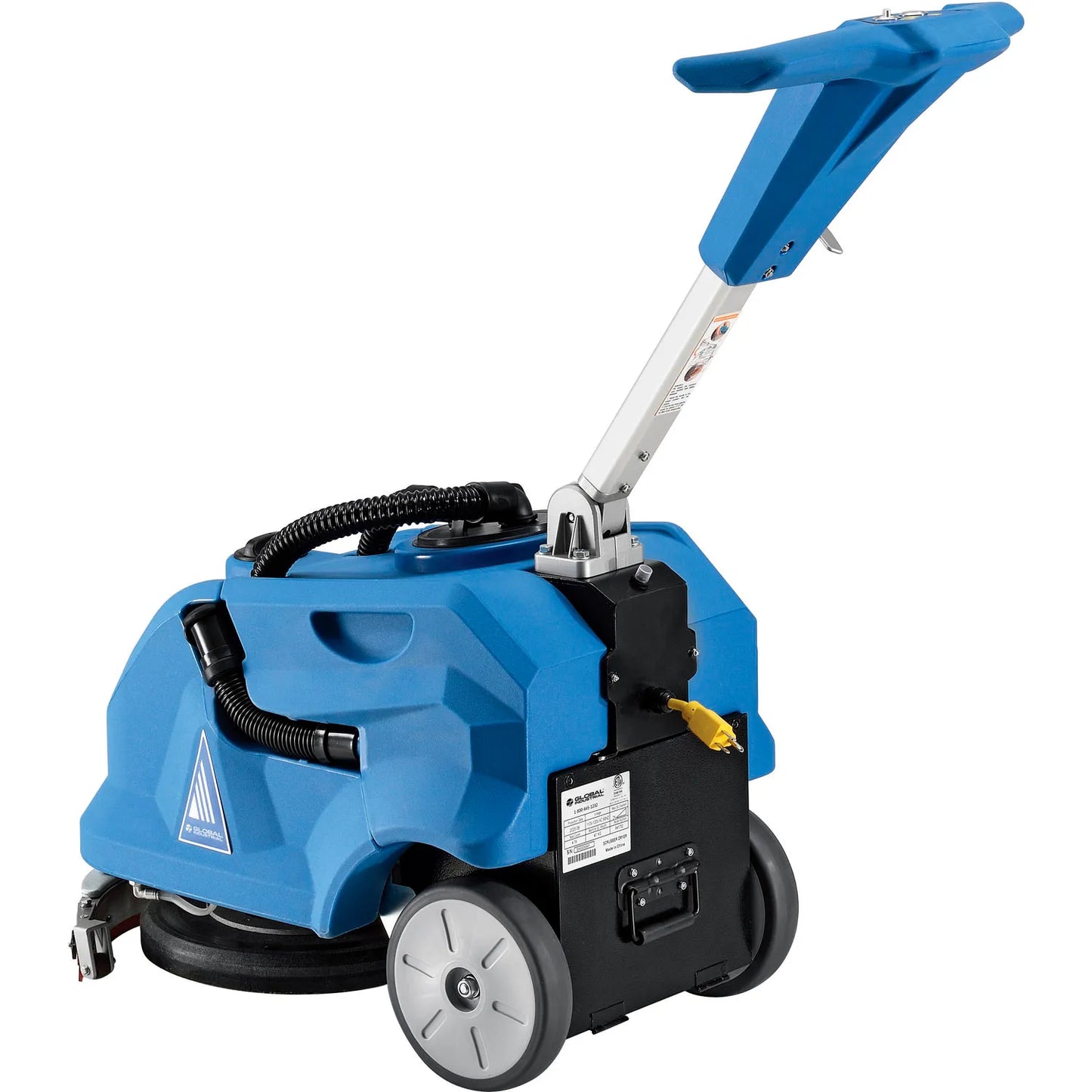 Global Industrial™ Electric Walk-Behind Corded Auto Floor Scrubber, 13" Cleaning Path