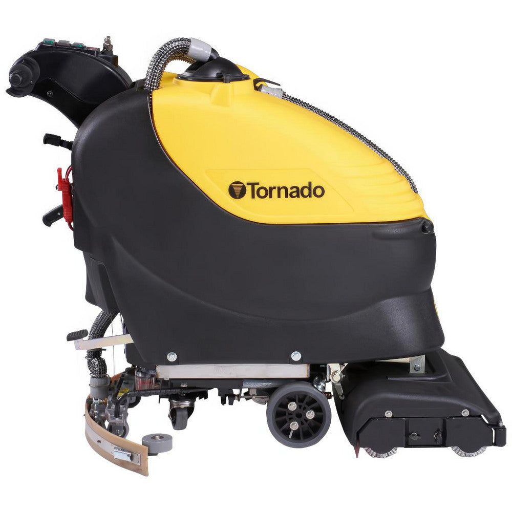 Floor Buffers, Polishers & Scrubbers: Product Type: Floor Scrubber, Cylindrical Scrubber, Walk-Behind; Power Source: Battery; Cleaning Width: 18 in