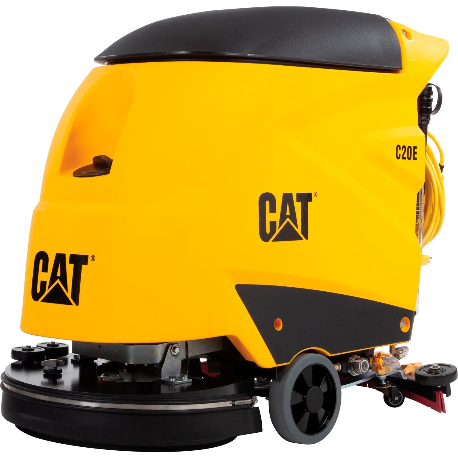 Cat® C20E Electric Walk-Behind Corded Auto Floor Machine Scrubber, 20" Cleaning Path