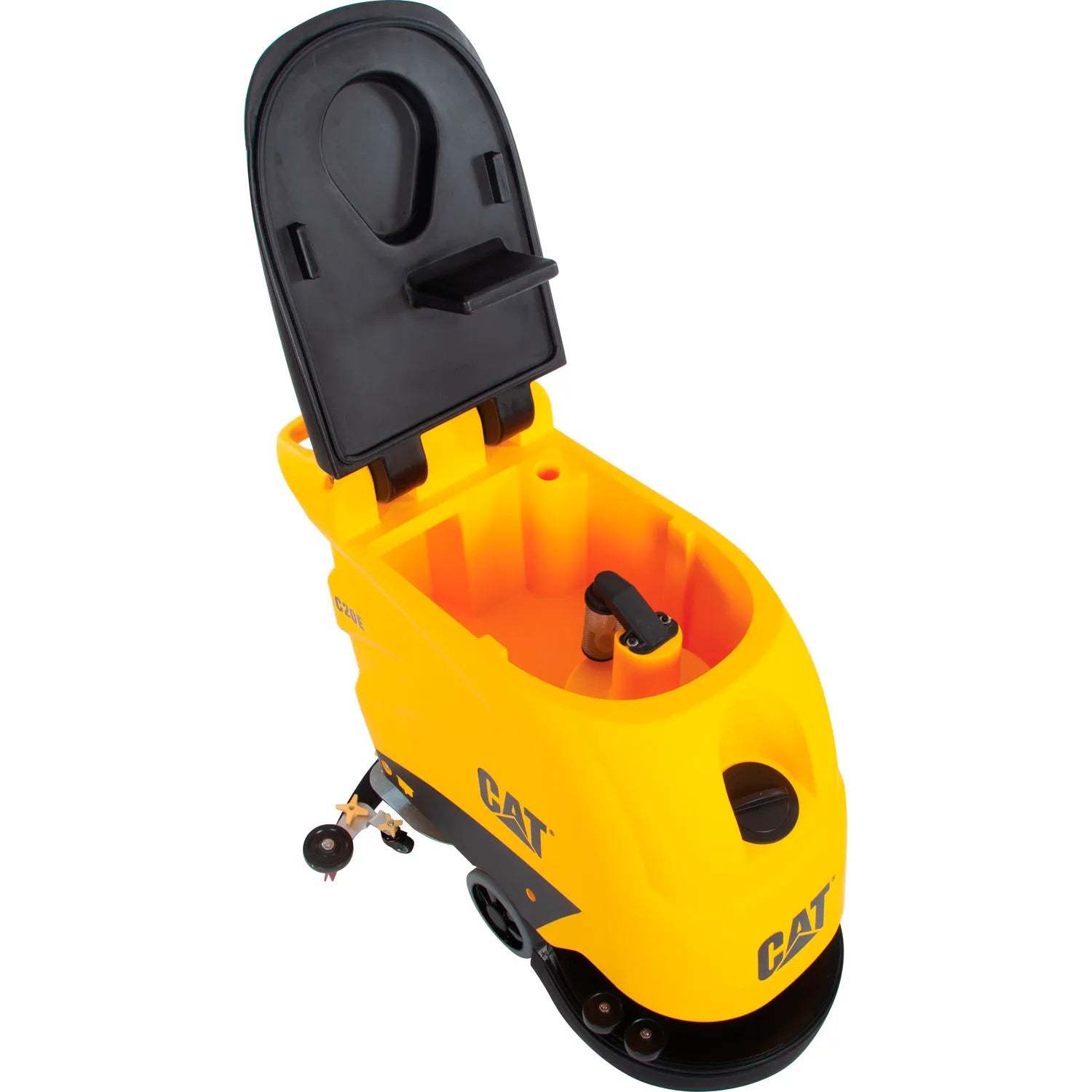 Cat® C20E Electric Walk-Behind Corded Auto Floor Machine Scrubber, 20" Cleaning Path