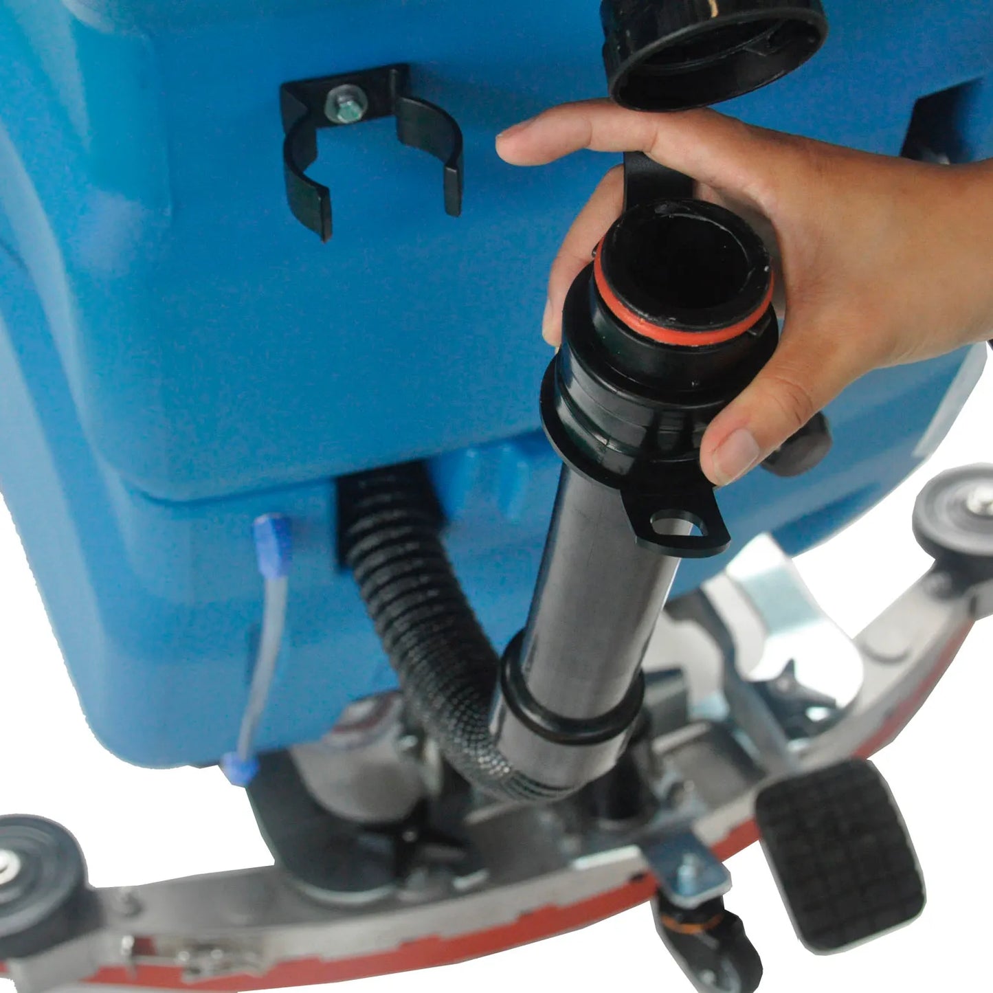 Global Industrial™ Auto Floor Machine Scrubber With Traction Drive, 20" Cleaning Path