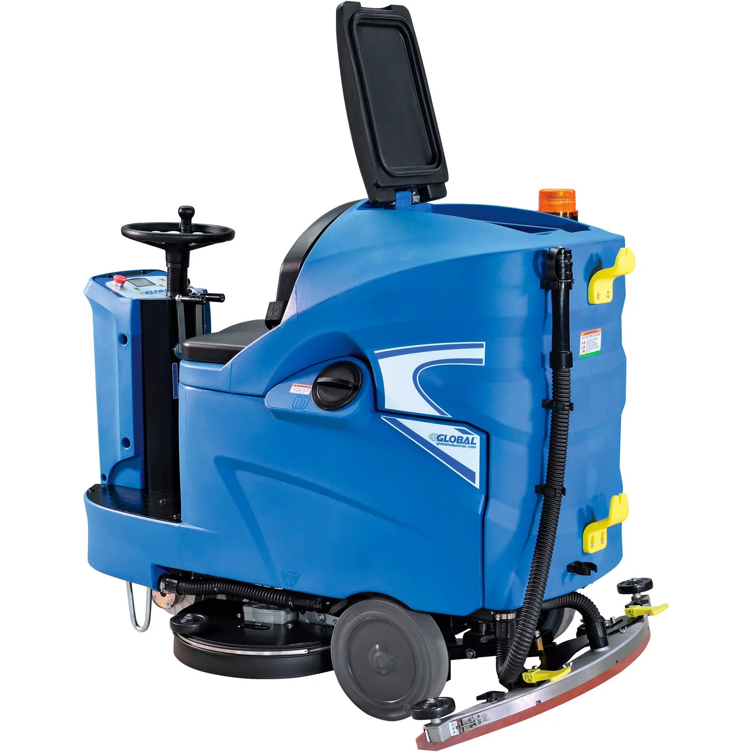 Global Industrial™ Auto Ride-On Floor Machine Scrubber, 40" Cleaning Path