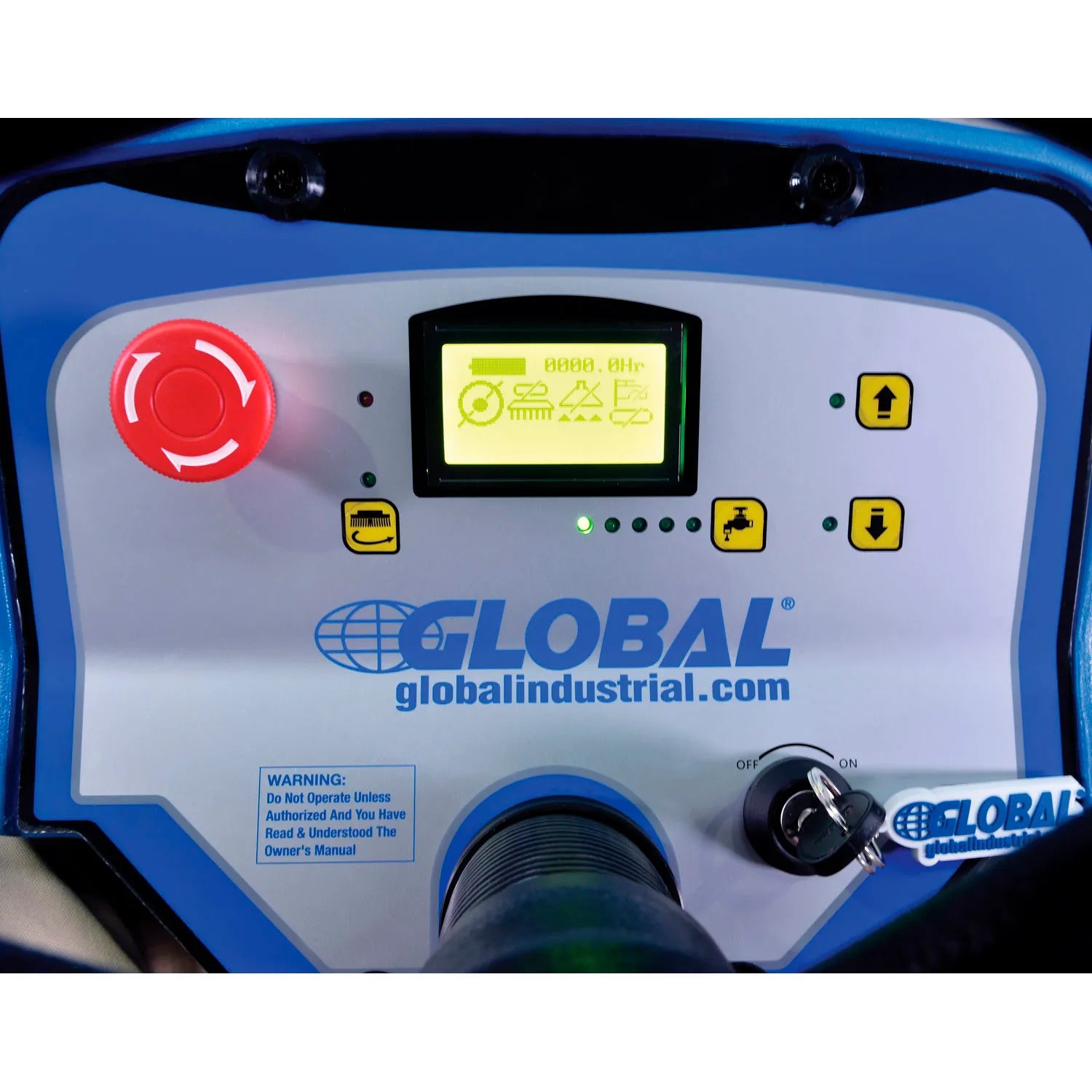 Global Industrial™ Auto Ride-On Floor Machine Scrubber, 40" Cleaning Path