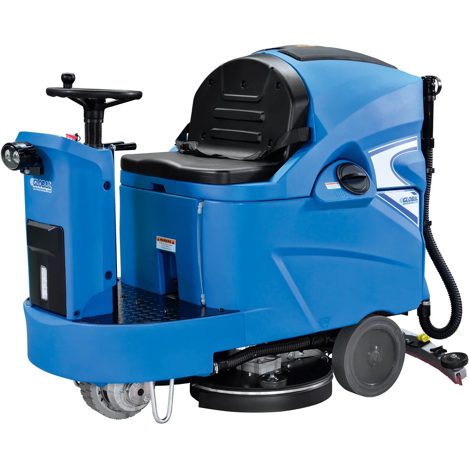 Global Industrial™ Auto Ride-On Floor Machine Scrubber, 40" Cleaning Path