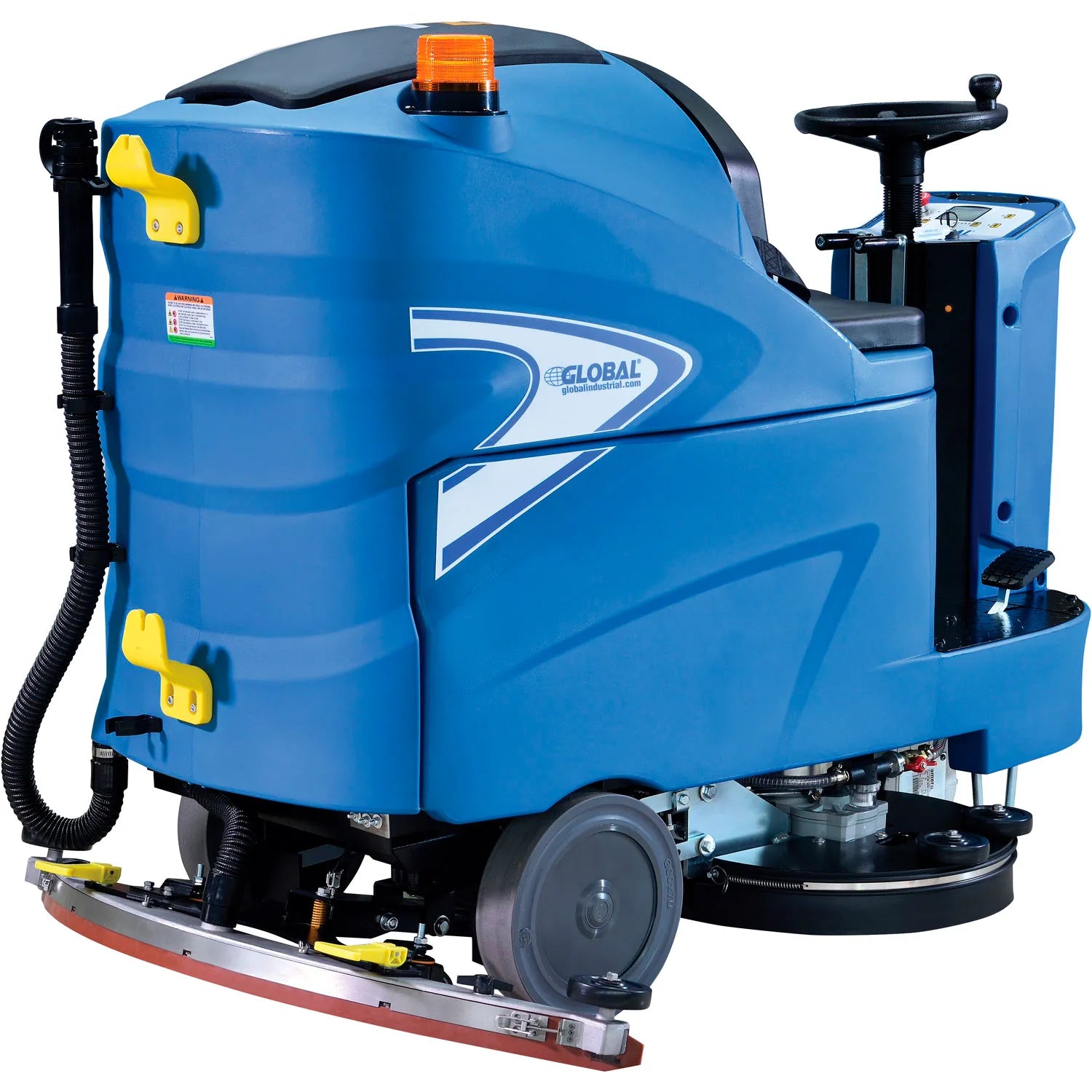 Global Industrial™ Auto Ride-On Floor Machine Scrubber, 40" Cleaning Path