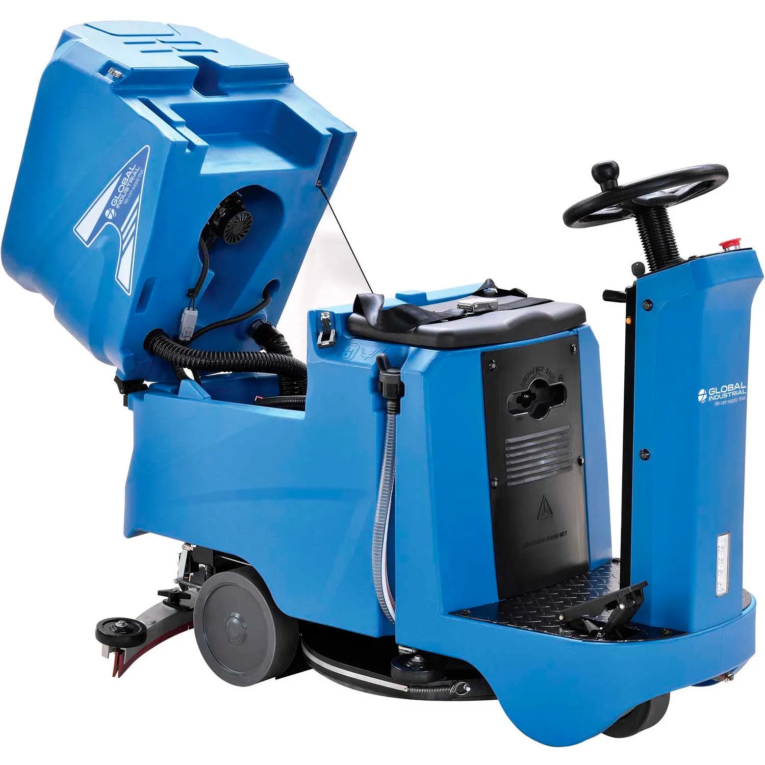 Global Industrial™ Auto Ride-On Floor Scrubber, 22" Cleaning Path