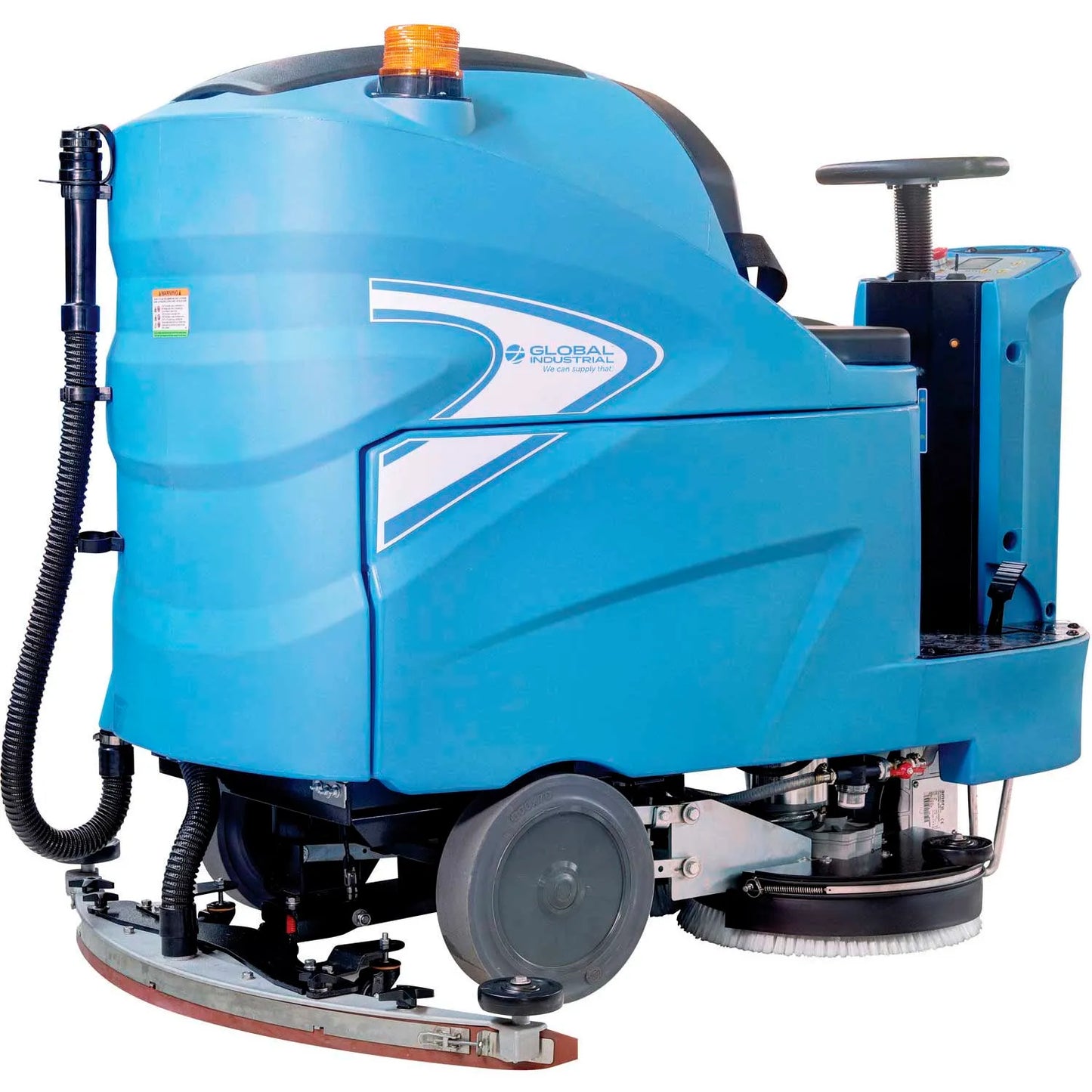 Global Industrial™ Auto Ride-On Floor Scrubber, 34" Cleaning Path