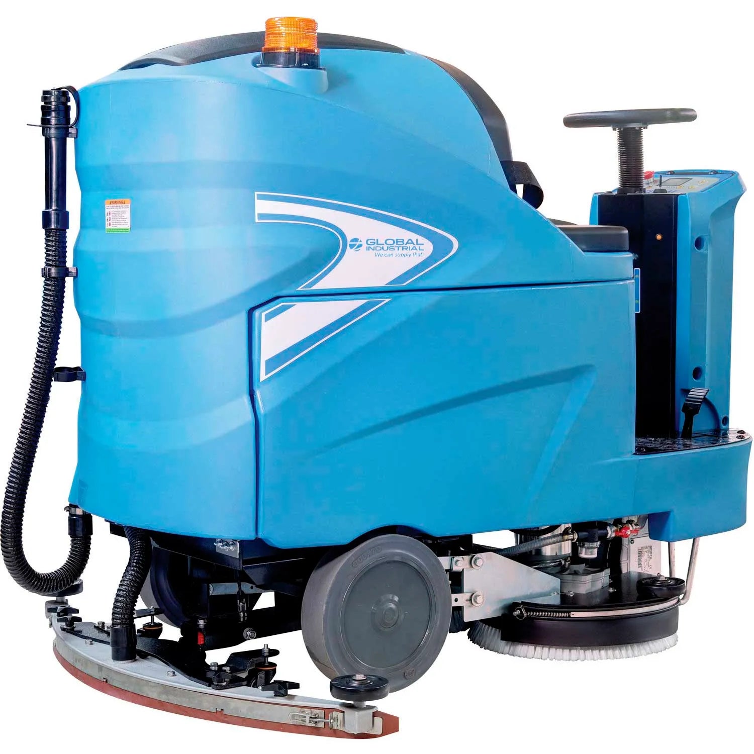 Global Industrial™ Auto Ride-On Floor Scrubber, 34" Cleaning Path