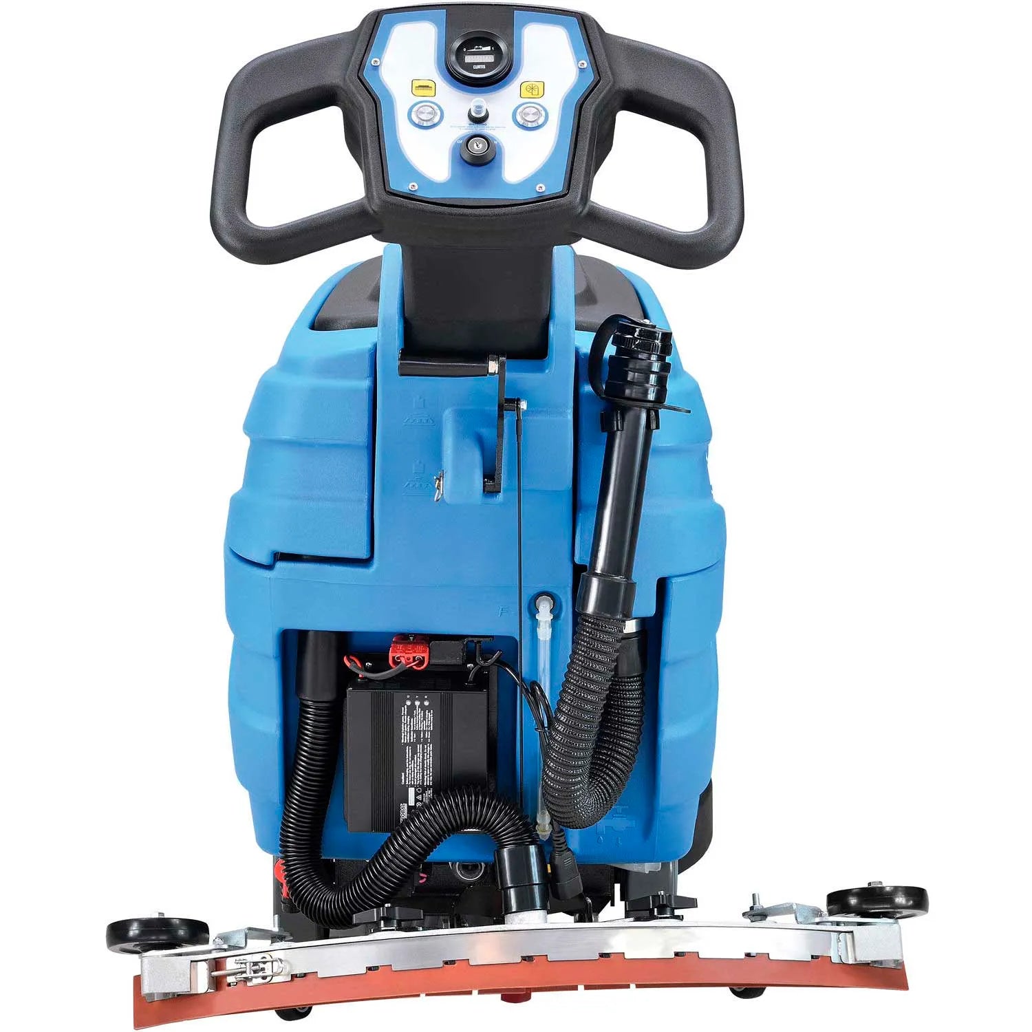 Global Industrial™ Auto Walk-Behind Floor Scrubber 17" Cleaning Path, Two 80 Amp Batteries