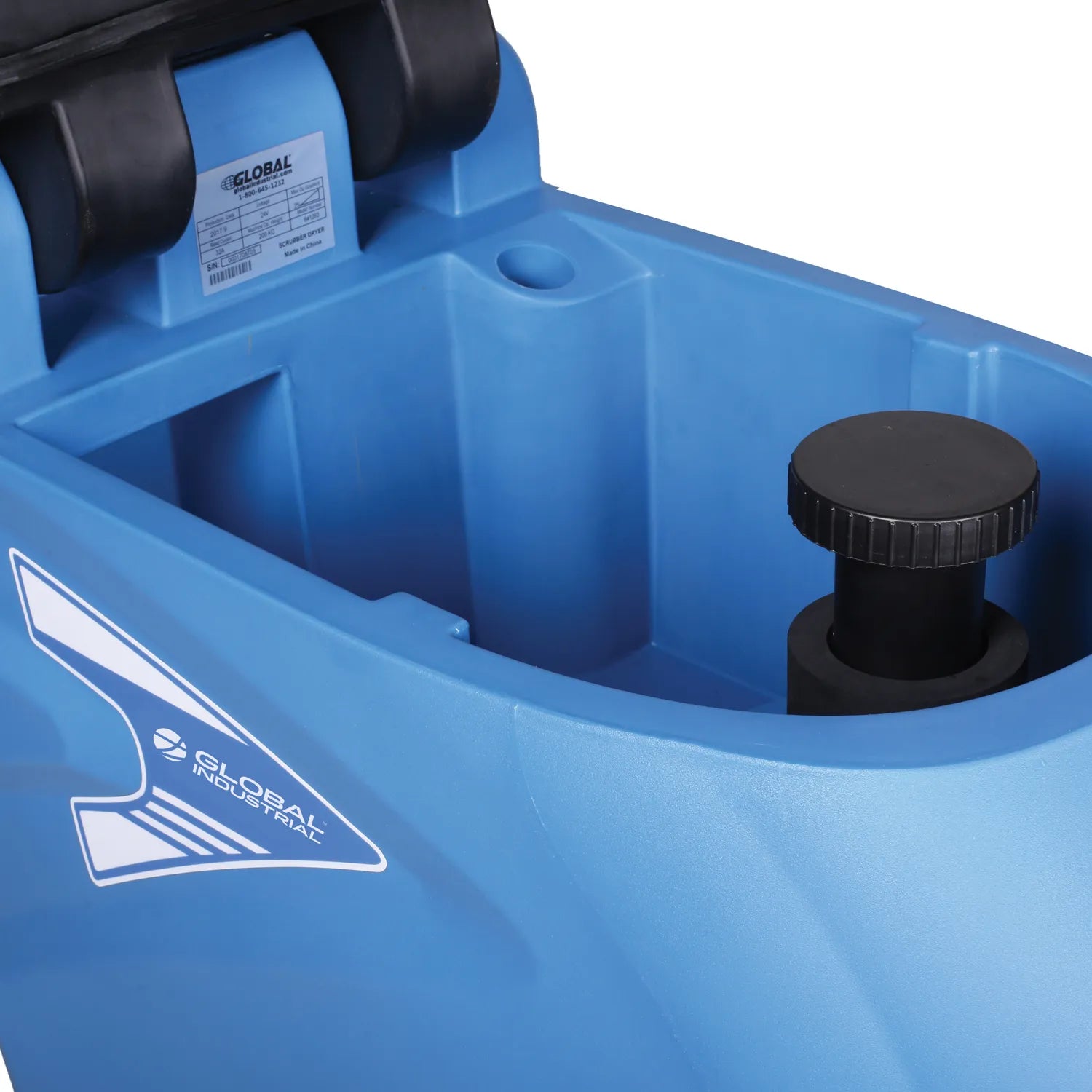 Global Industrial™ Auto Walk-Behind Floor Scrubber, 18" Cleaning Path - Battery Powered