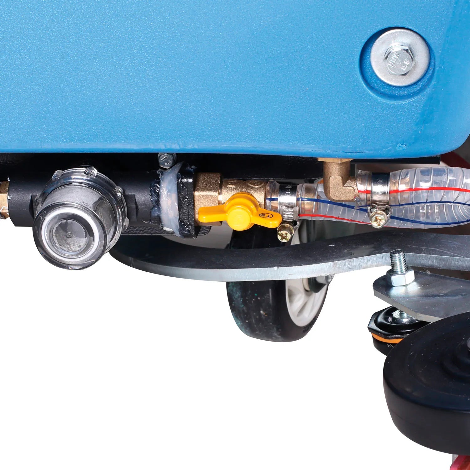 Global Industrial™ Auto Walk-Behind Floor Scrubber, 18" Cleaning Path - Battery Powered