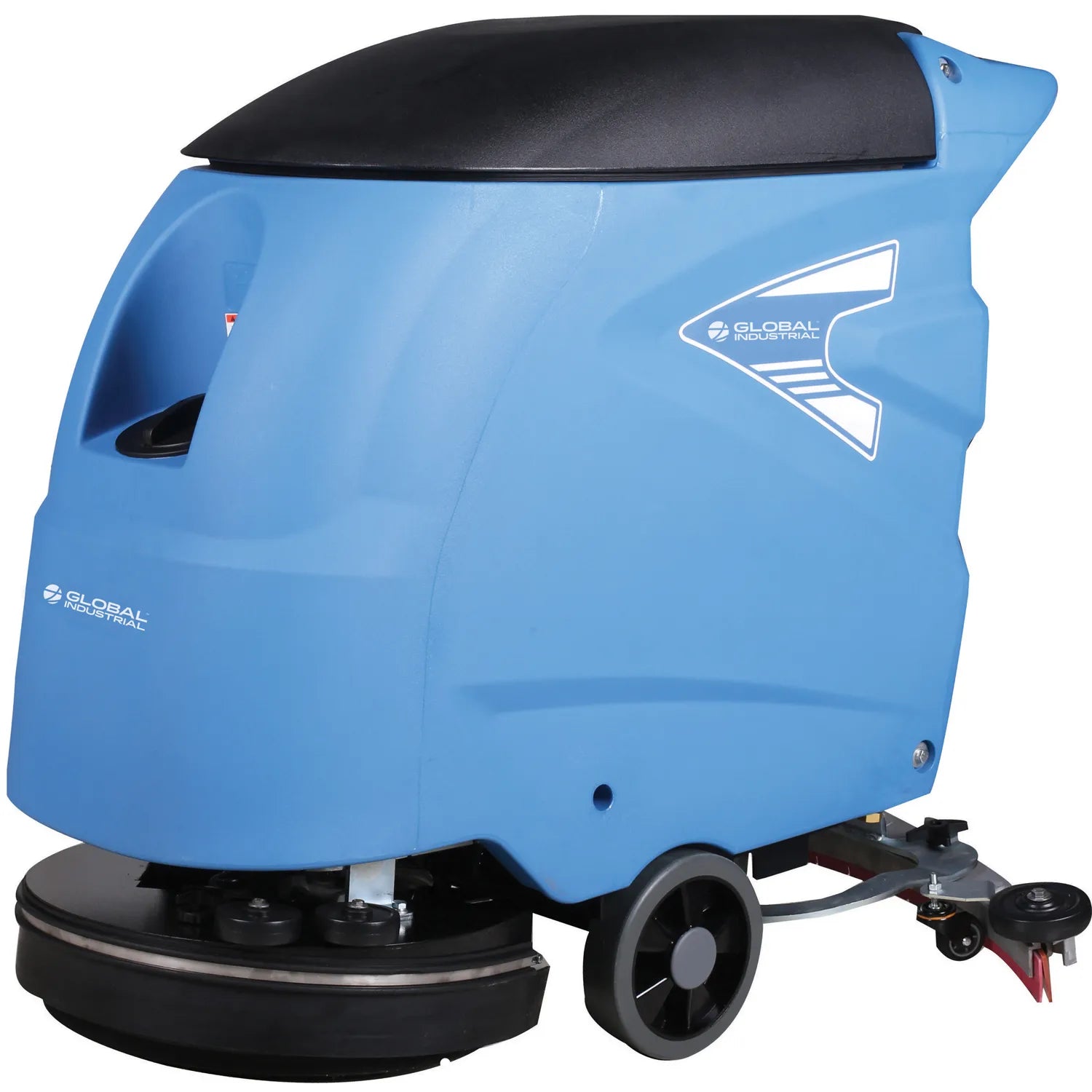 Global Industrial™ Auto Walk-Behind Floor Scrubber, 18" Cleaning Path - Battery Powered