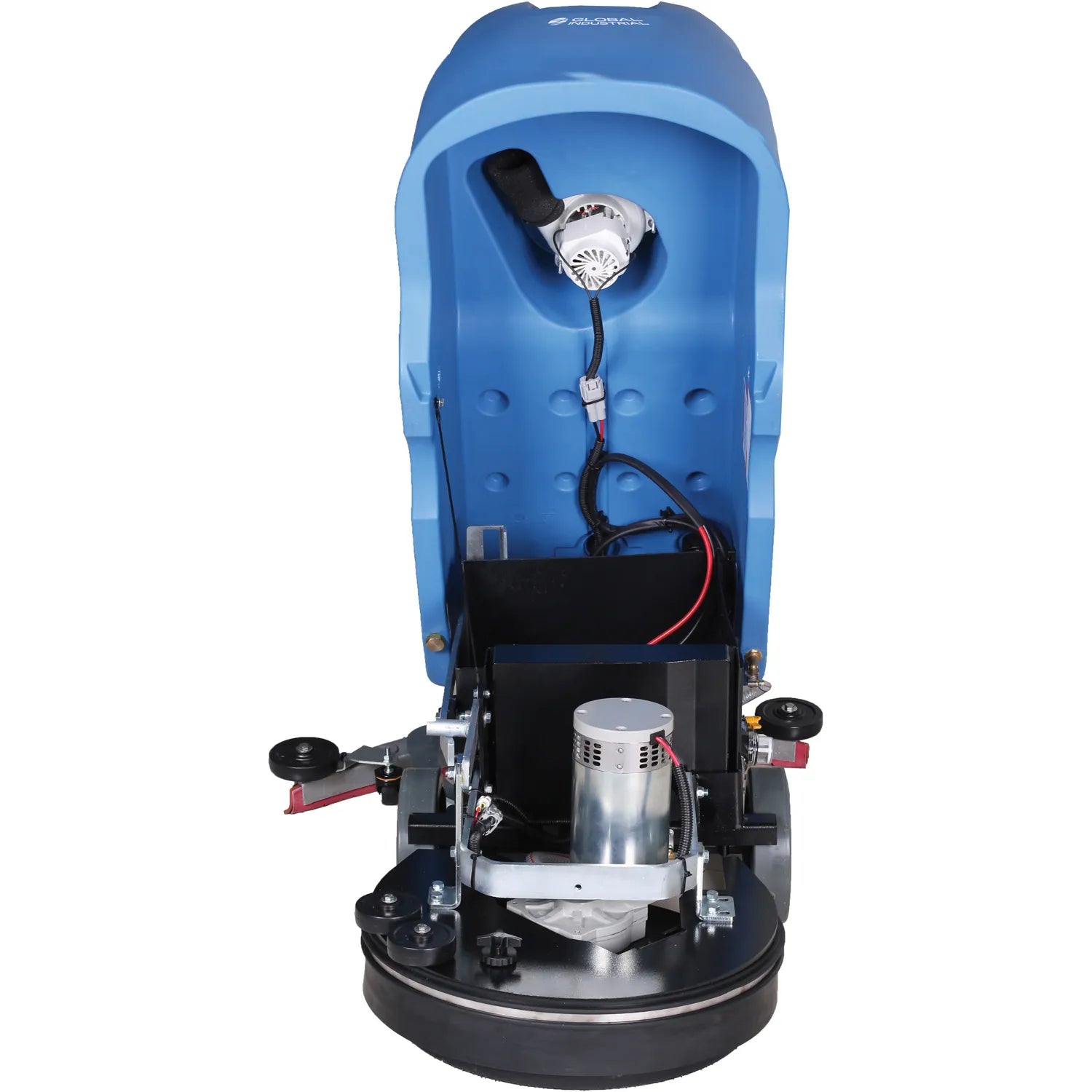 Global Industrial™ Auto Walk-Behind Floor Scrubber, 18" Cleaning Path - Battery Powered