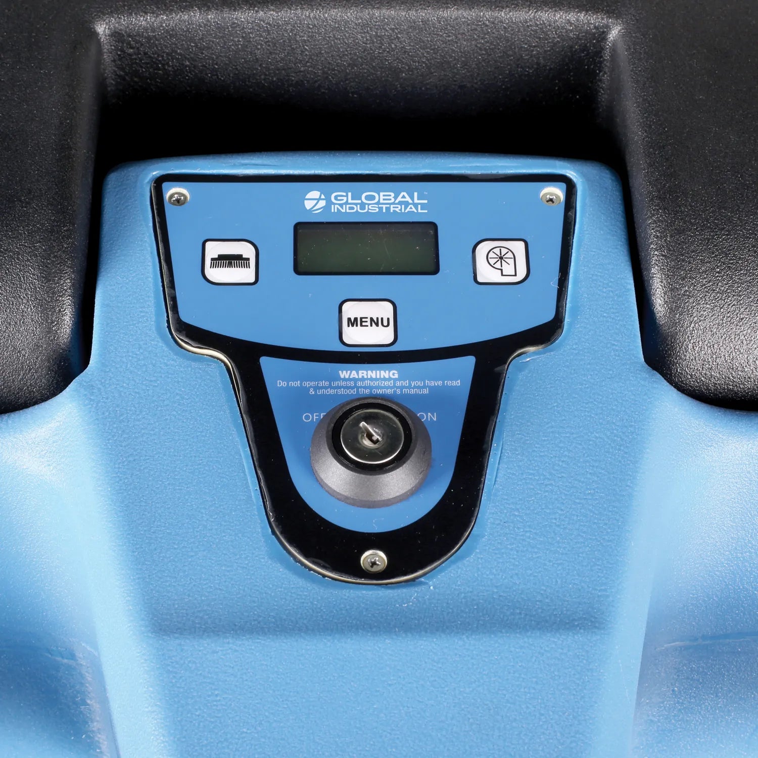 Global Industrial™ Auto Walk-Behind Floor Scrubber, 18" Cleaning Path - Battery Powered