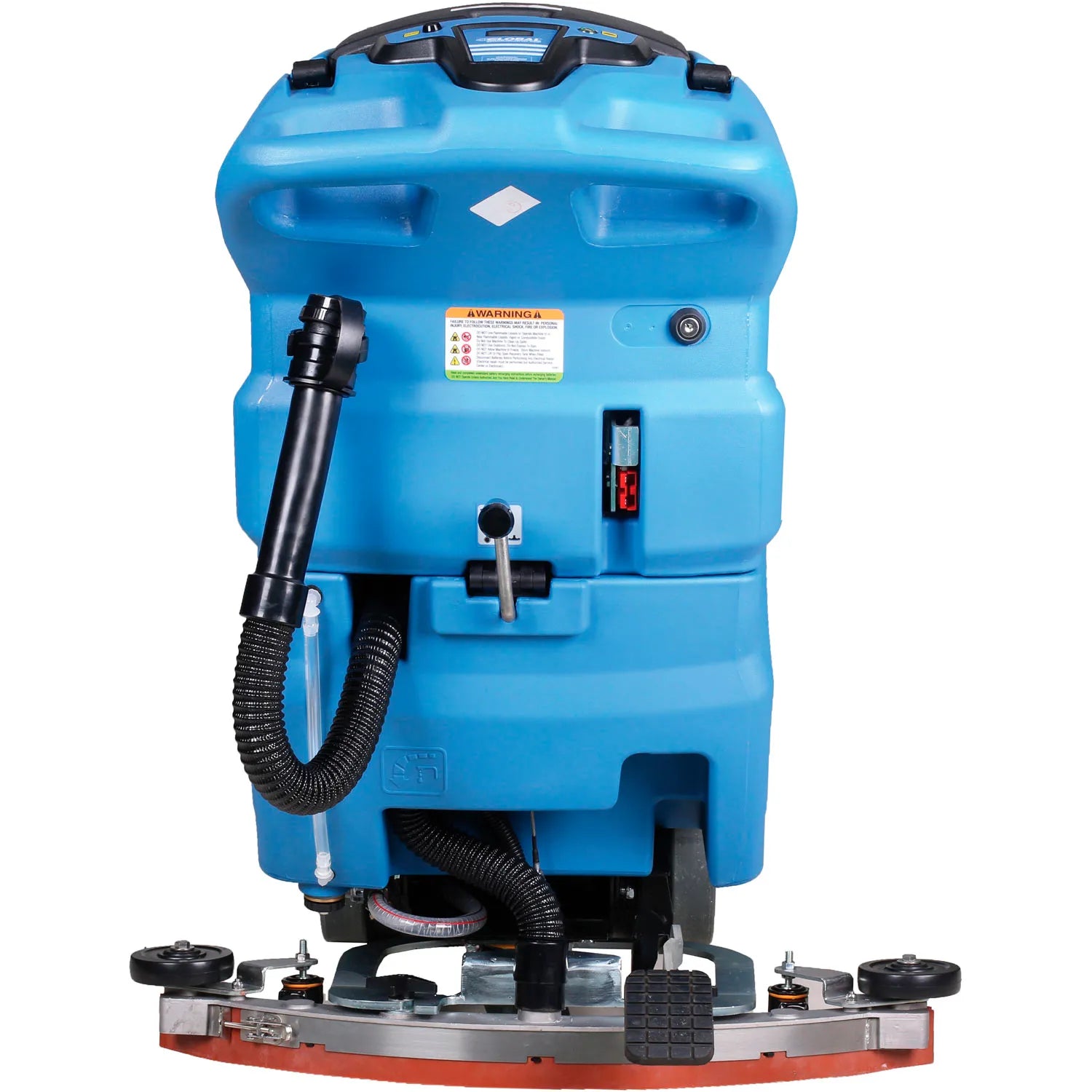 Global Industrial™ Auto Walk-Behind Floor Scrubber, 20" Cleaning Path