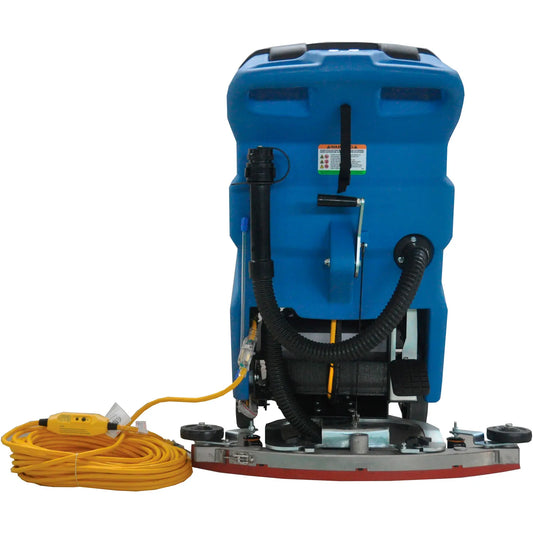 Global Industrial™ Electric Walk-Behind Auto Floor Scrubber, 18" Cleaning Path