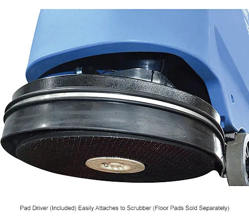 Global Industrial™ Electric Walk-Behind Auto Floor Scrubber, 20" Cleaning Path