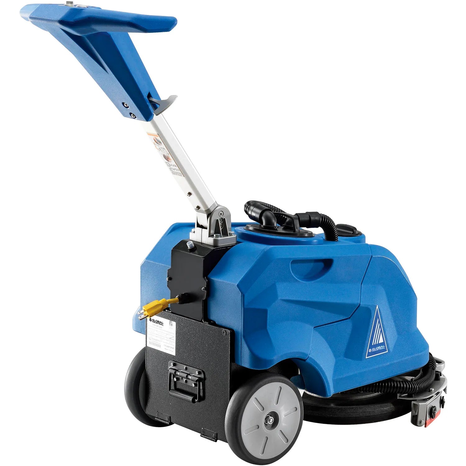 Global Industrial™ Electric Walk-Behind Corded Auto Floor Scrubber, 13" Cleaning Path