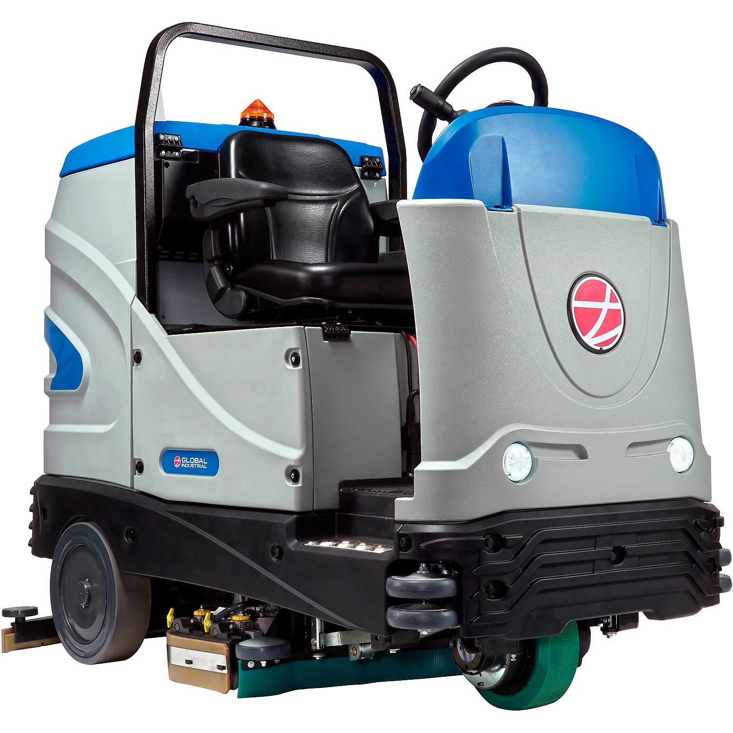 Global Industrial™ Recirculating Water Auto Ride-On Floor Scrubber, 34" Cleaning Path