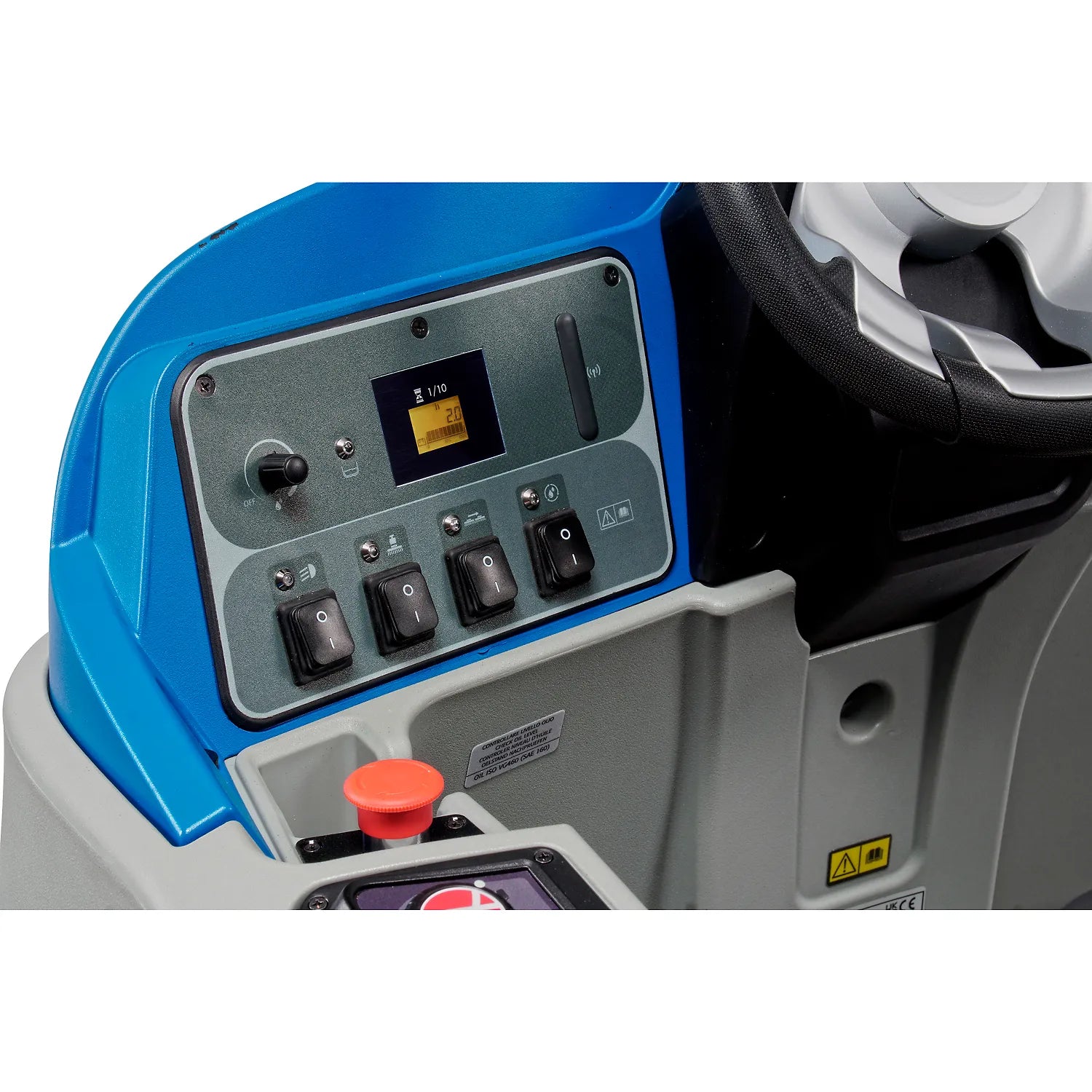 Global Industrial™ Recirculating Water Auto Ride-On Floor Scrubber, 34" Cleaning Path