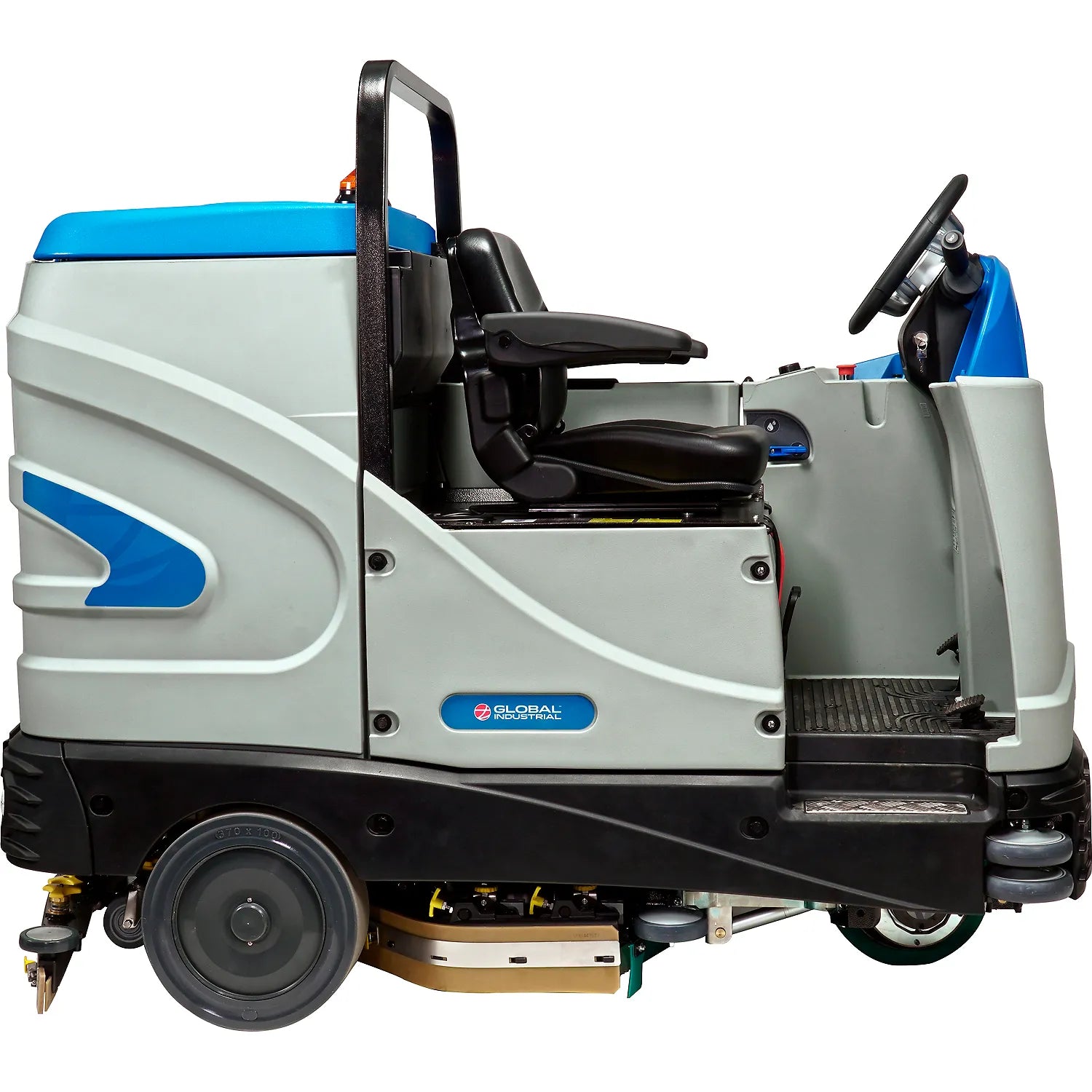 Global Industrial™ Recirculating Water Auto Ride-On Floor Scrubber, 34" Cleaning Path