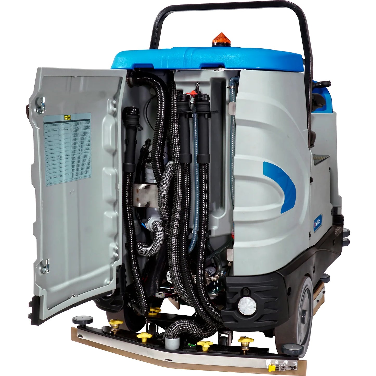 Global Industrial™ Recirculating Water Auto Ride-On Floor Scrubber, 34" Cleaning Path