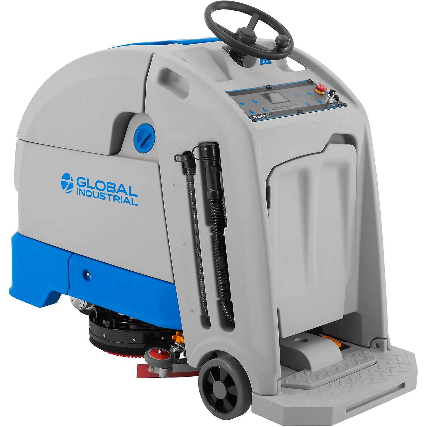 NEW - Global Industrial™ Auto Stand-On Floor Scrubber, 24" Cleaning Path