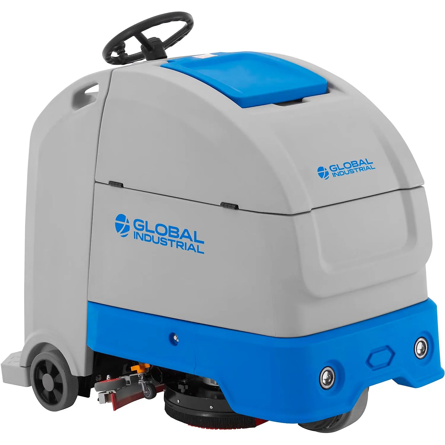 NEW - Global Industrial™ Auto Stand-On Floor Scrubber, 24" Cleaning Path