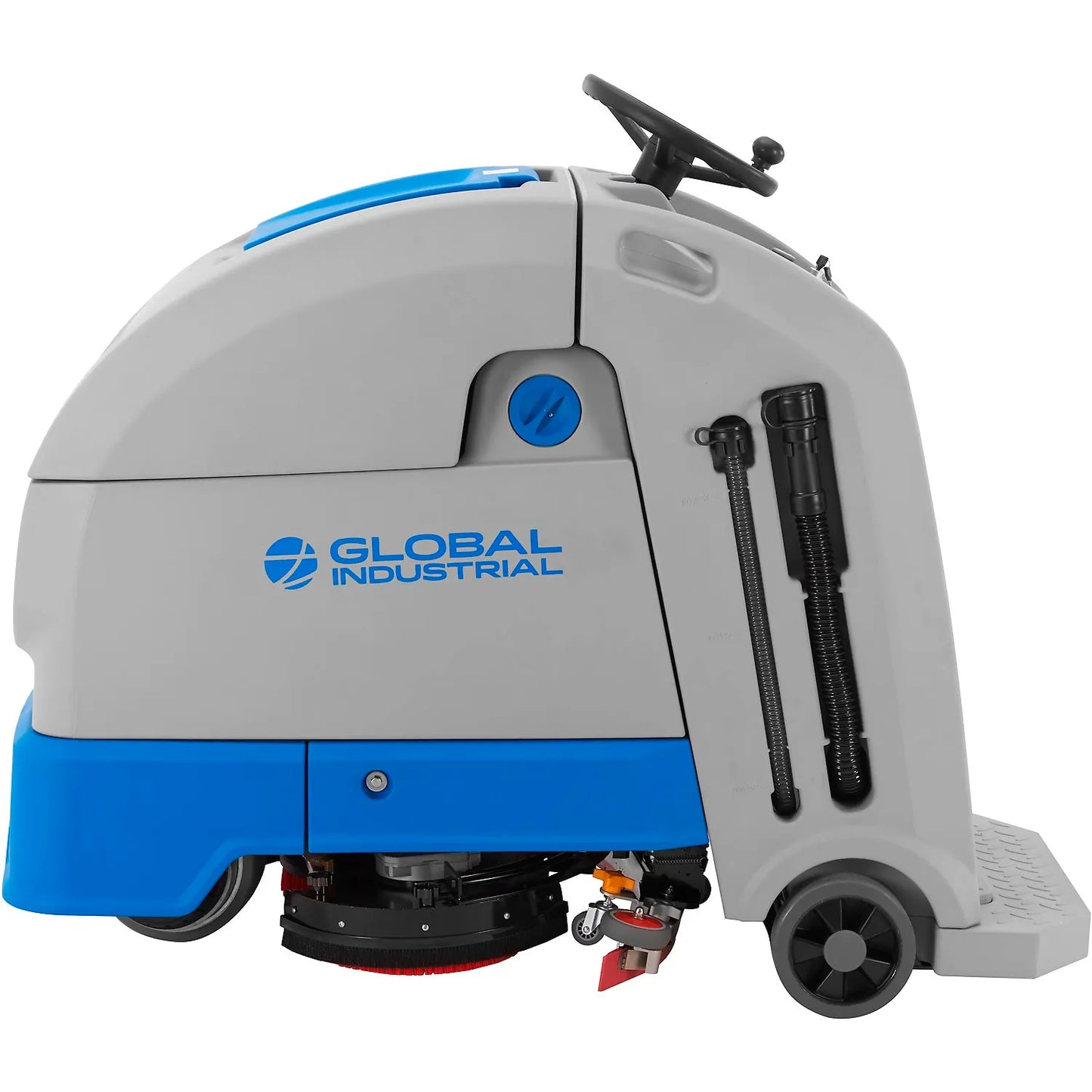 NEW - Global Industrial™ Auto Stand-On Floor Scrubber, 24" Cleaning Path