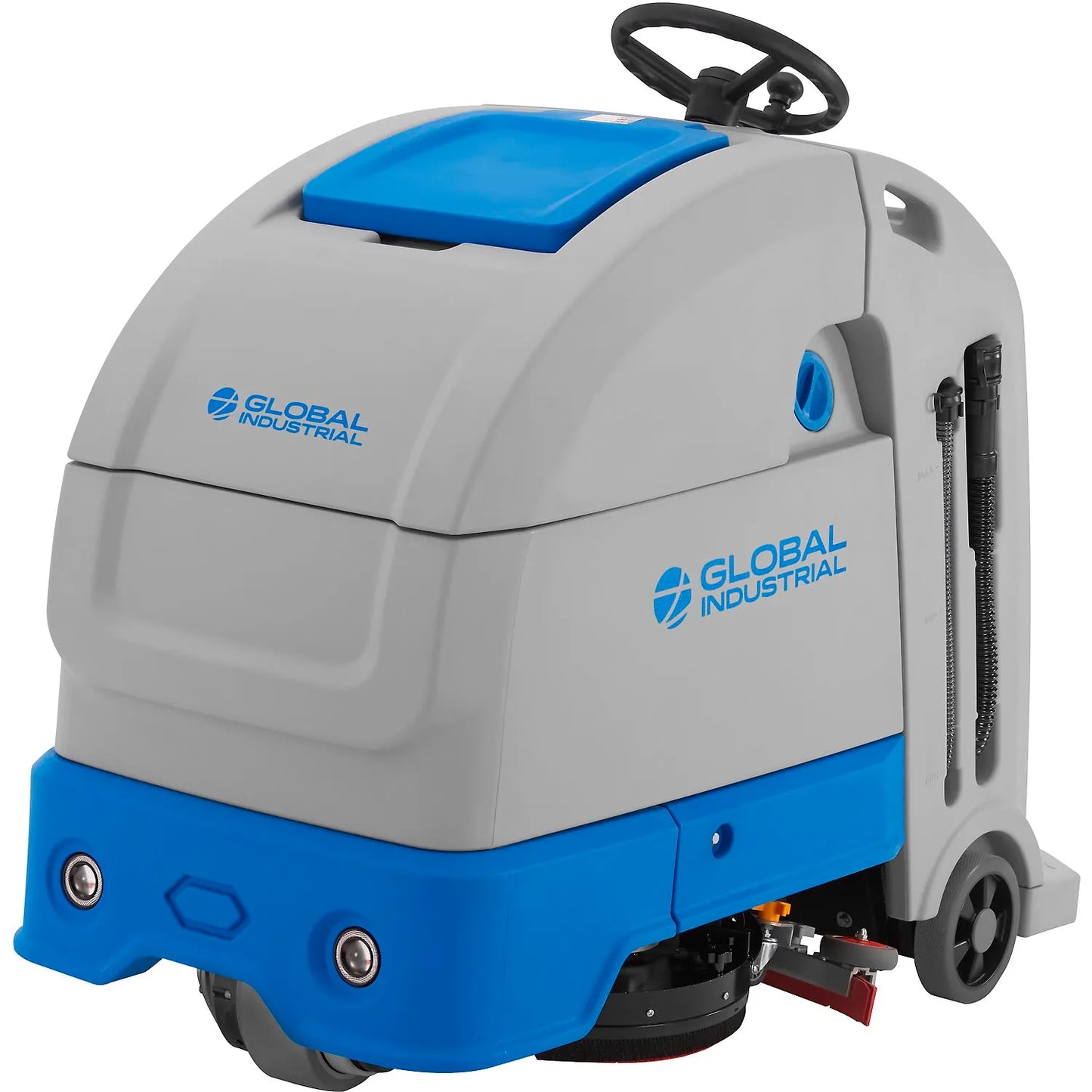 NEW - Global Industrial™ Auto Stand-On Floor Scrubber, 24" Cleaning Path