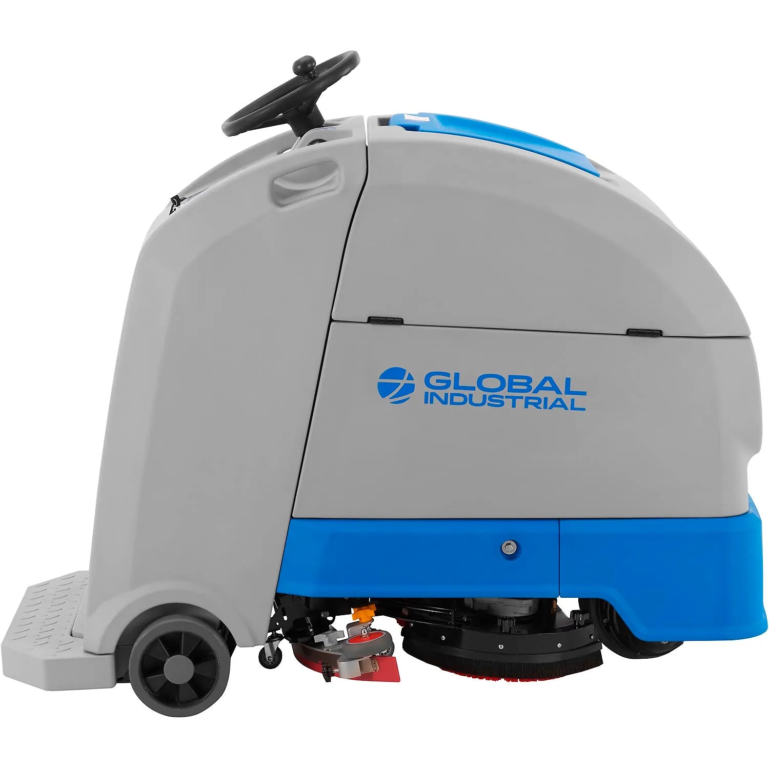 NEW - Global Industrial™ Auto Stand-On Floor Scrubber, 24" Cleaning Path
