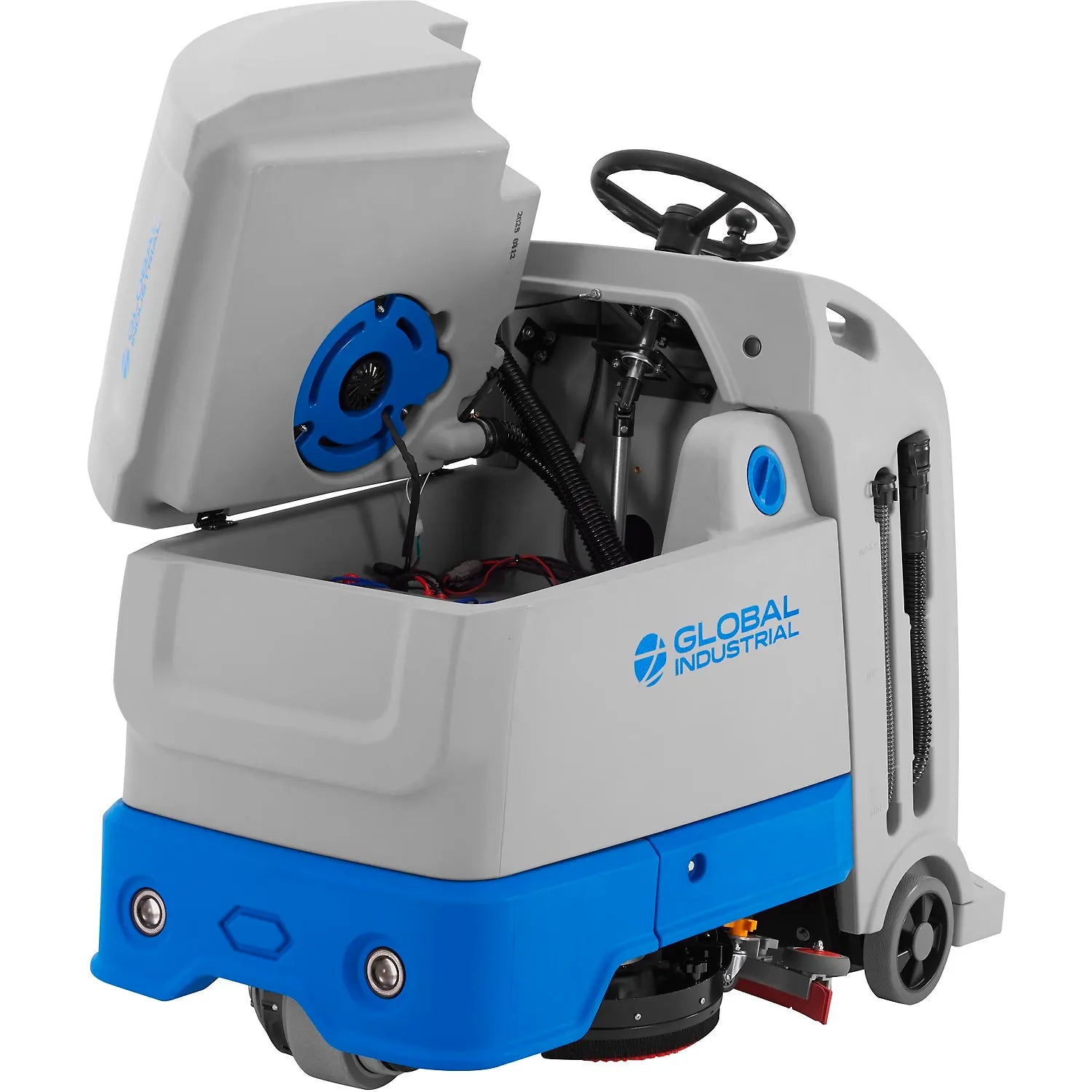 NEW - Global Industrial™ Auto Stand-On Floor Scrubber, 24" Cleaning Path